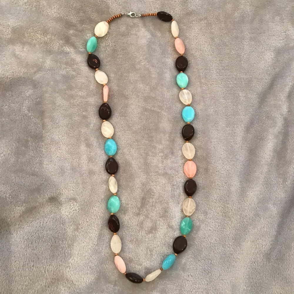 Summer Glass Bead Necklace 💖🌺